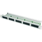 Telegärtner 100007041 19 Zoll ISDN-Panel 50 Port 1HE RAL7035 