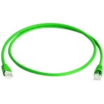 Telegärtner 100007974 Patchkabel S/FTP 6A grün 1 Meter 