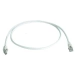 Telegärtner 100007991 Patchkabel S/FTP 6A weiß 1 Meter 