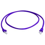 Telegärtner 100008027 Patchkabel S/FTP 6A violett 1 Meter 