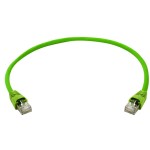 Telegärtner 100008663 Patchkabel Cat7 grün 5 Meter S/FTP PUR 