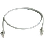Telegärtner 100008783 Patchkabel Cat5 5 Meter grau U/UTP PVC 