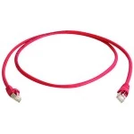 Telegärtner 100008983 Patchkabel S/FTP 6A rot 10 Meter 