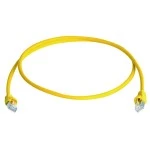 Telegärtner 100008985 Patchkabel S/FTP 6A gelb 10 Meter 