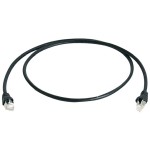 Telegärtner 100008986 Patchkabel S/FTP 6A schwarz 10 Meter 