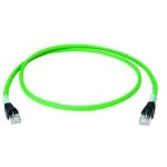 Telegärtner 100017325 Patchkabel S/FTP Cat.6A grün 3 Meter PUR STX UL 