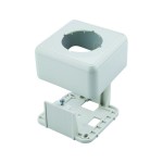 Telegärtner 100021398 Aufputz-Set für AMJ alpinweiß glänzend 