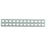 Telegärtner 100021543 Verteilerplatte für 24 LC-D-Kupplungen 