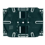 Telegärtner 100022175 Spleißkassette mit integrierten Spleißhaltern 