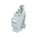 Telegärtner 100023003 Tragschienenverbinder TS45 Modul Cat.6A T568A 