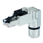 Telegärtner 100023061 Stecker Cat.6A gewinkelt MFP8 T568A AWG22-27 