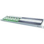 Telegärtner 100023276 Kabelverbinder Multi 12x Cat.7 19 Zoll RAL7035 