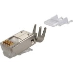 Telegärtner 100027427 RJ45-Stecker Cat.6 geschirmt 8-polig 10 Stück 