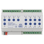 MDT AKS-1216.03 KNX Schaltaktor 12-fach 8TE REG 16 A 230 V AC C-Last Standard 140 µF 