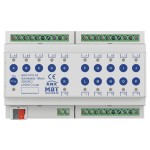 MDT AKS-1616.03 KNX Schaltaktor 16-fach 8TE REG 16 A 230 V AC C-Last Standard 140 µF 