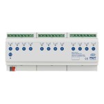 MDT AMI-1216.03 KNX Schaltaktor 12-fach 12TE REG 16/20 A 230 V AC C-Last mit Strommessung 200 µF 