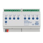 MDT AMS-0816.03 KNX Schaltaktor 8-fach 8TE REG 16 A 230 V AC C-Last mit Strommessung 140 µF 