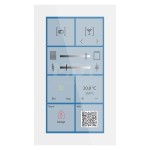 MDT BE-GTSP6TW.01S KNX Glas Touch Smart Plus 6 Zoll, KNX Secure, Weiß 