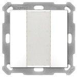 MDT BE-TA5502.G2 KNX Taster 55 2-fach Reinweiß glänzend 