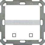 MDT SCN-BWM55T.G2 KNX Bewegungsmelder/Automatik Schalter TS 55 Reinweiß glänzend 