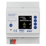 MDT SCN-RTC20.02 KNX Schaltuhr mit 20 Kanälen und aktivem Farbdisplay 4TE REG 