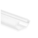 Dotlux 3974-1 Alu-Eck-Profil Typ DXA23 2 Meter pulverbeschichtet weiß RAL 9010 für LED-Streifen bis 11mm 