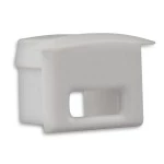 Dotlux 4000 PVC-Endkappe für Profil/Abdeckung DXE3/A grau mit Kabeldurchführung 