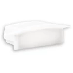 Dotlux 4033 PVC-Endkappe für Profil/Abdeckung DXE8/A weiß 