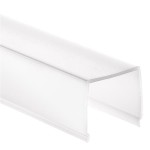 Dotlux 4132 Abdeckung Typ L für Alu-Profile opal 2 Meter 