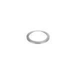 Dotlux 4450-2 Zierring für UNISIZEplus 18W silber gebürstet 