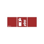 Dotlux 5410 Piktogramm Feuerlöscher 1 Stück für LED-Notleuchte EXITflat Artikel 5406 
