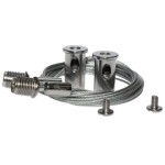 Dotlux 5431 Abhängeset für LED-Balkenleuchte LIGHTBAR 2er Set 1,5 Meter 