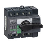 Schneider 28903 Lasttrennsch. INS63,4P, 63A/690V AC/250V DC,Drehantrieb schwarz 