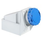 Schneider 81178 Wandsteckdose, 63A, 2p+E, 200-250 V AC, IP67 