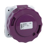 Schneider 82951 Anbausteckdose, 16A, 2p, 20-25 V AC, IP67 