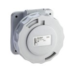 Schneider 82953 Anbausteckdose, 16A, 2p, 40-50 V AC, IP67 