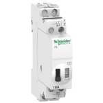 Schneider A9C30111 Fernschalter iTL, 1P, 1S, 16A, Spule 12 VDC, 24 VAC 50/60Hz 