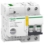 Schneider A9C62225 Reflex iC60N Ti24 25A 2P C, Fernschaltbarer Leitungsschutzschalter 