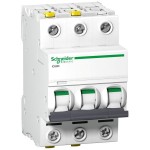 Schneider A9F03320 Leitungsschutzschalter iC60N, 3P, 20A, B Charakteristik 