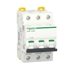 Schneider A9F93325 Leitungsschutzschalter iC60L, 3P, 25A, B-Charakteristik, 25kA 
