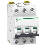 Schneider A9F95302 Leitungsschutzschalter iC60L, 3P, 2A, K-Charakteristik, 100kA 