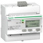 Schneider A9MEM3255 Energiezähler iEM3255, 3-phasig, 1A/5A, erweiterte Messfunktion, Modbus, 1E/1A, MID konform, Genauigkeitsklasse 1/0,5s 