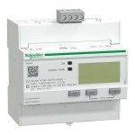 Schneider A9MEM3455 Energiezähler iEM3455, 3-phasig, LVCT, erweiterte Messfunktion, Modbus, 1E/1A, Genauigkeitsklasse 1 