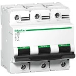 Schneider A9N18467 Leitungsschutzschalter C120H, 3P, 63A, C Charakteristik, 15kA 