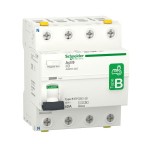 Schneider A9Z51440 Fehlerstrom-Schutzschalter Elektroladestation iID, 4P, 40A, Typ B-EV, 30mA 