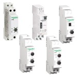 Schneider CCT15233 Elektronischer Treppenlichtzeitschalter MINs, 0,5, 20min. , Vorwarnfunktion 
