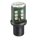 Schneider DL1BDB6 LED-Lampe, blau für Befehls- u. Meldegeräte, BA 15d, 24 V 