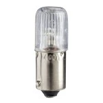 Schneider DL1CF110 Glimmlampe, transparent für Befehls- und Meldegeräte, BA 9s, 110-130 V 2,6 W 