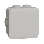Schneider ENN05004 Mureva BOX, Abzweigdose, 7 Tüllen Ø20, 80x80x45mm 