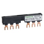 Schneider GV2G254 Drehstrom-Sammelschienensystem, 63A, 2Abgangsstellen, 54mm Abstand 